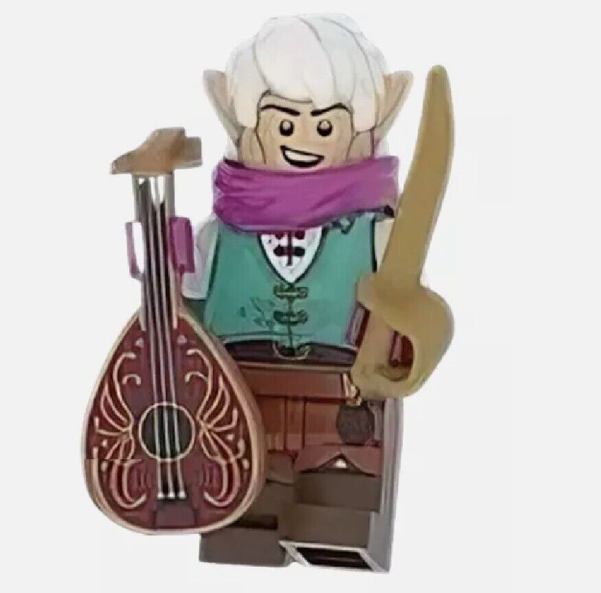 LEGO 71047 Dungeons and Dragons Minifigure - Halfling Bard IN STOCK