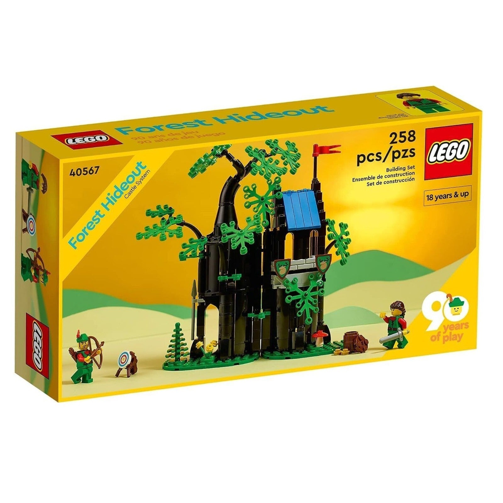 LEGO 40567 Forest Forestmen Hideout Castle System 90th Anniversary (Damage- Box)0