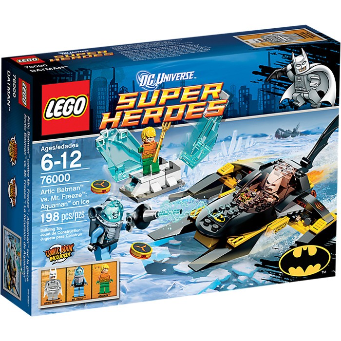LEGO 76000 Batman vs. Mr. Freeze 100% Complete Set w/ Box & Instructions0