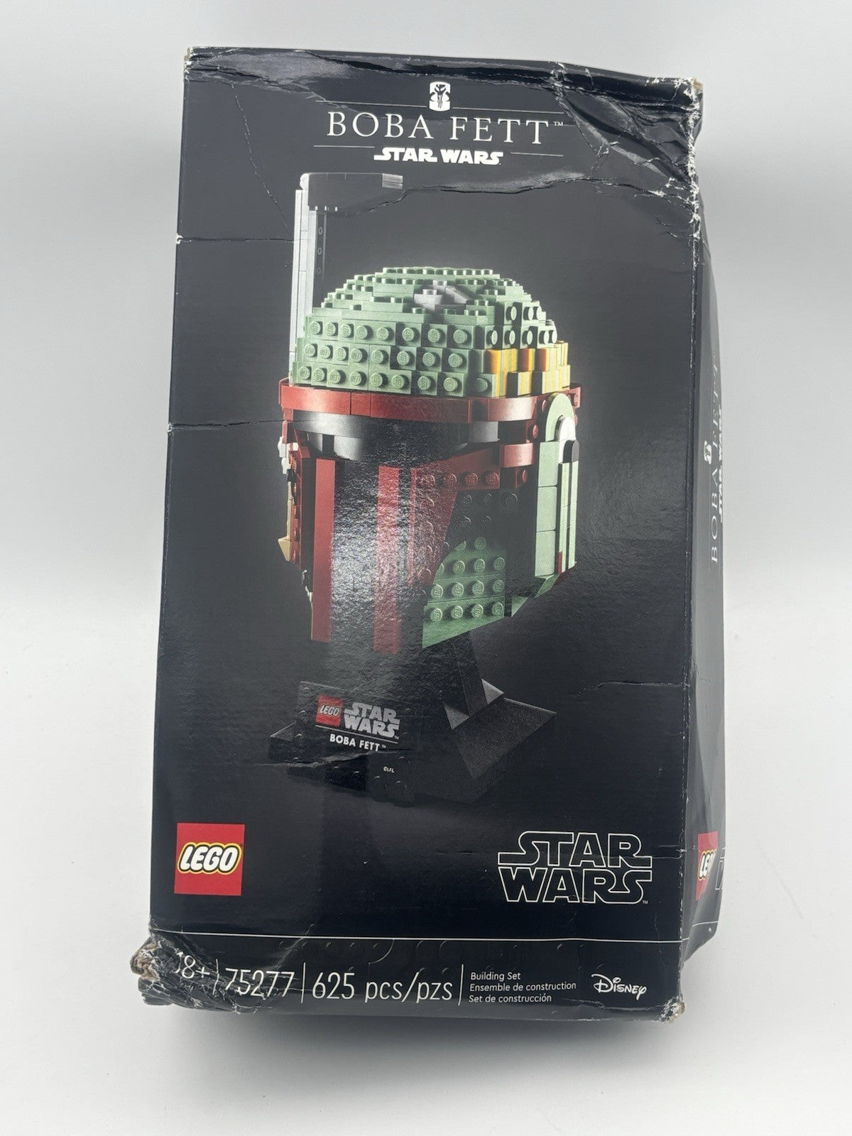 LEGO 75277 Boba Fett Helmet Heavily Damaged Box & Instructions (Sealed Bags)1