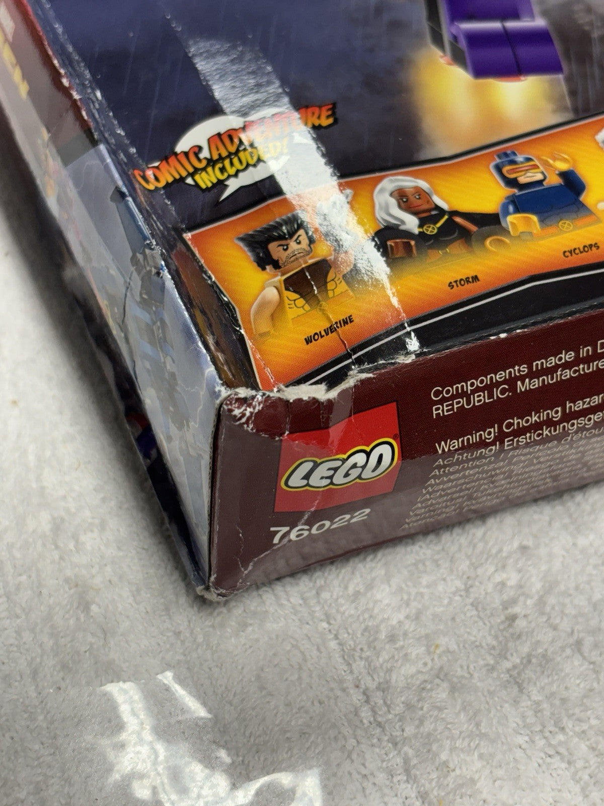 LEGO Marvel XMen vs. The Sentinel Box Set 76022 (Damage Box Sealed)2