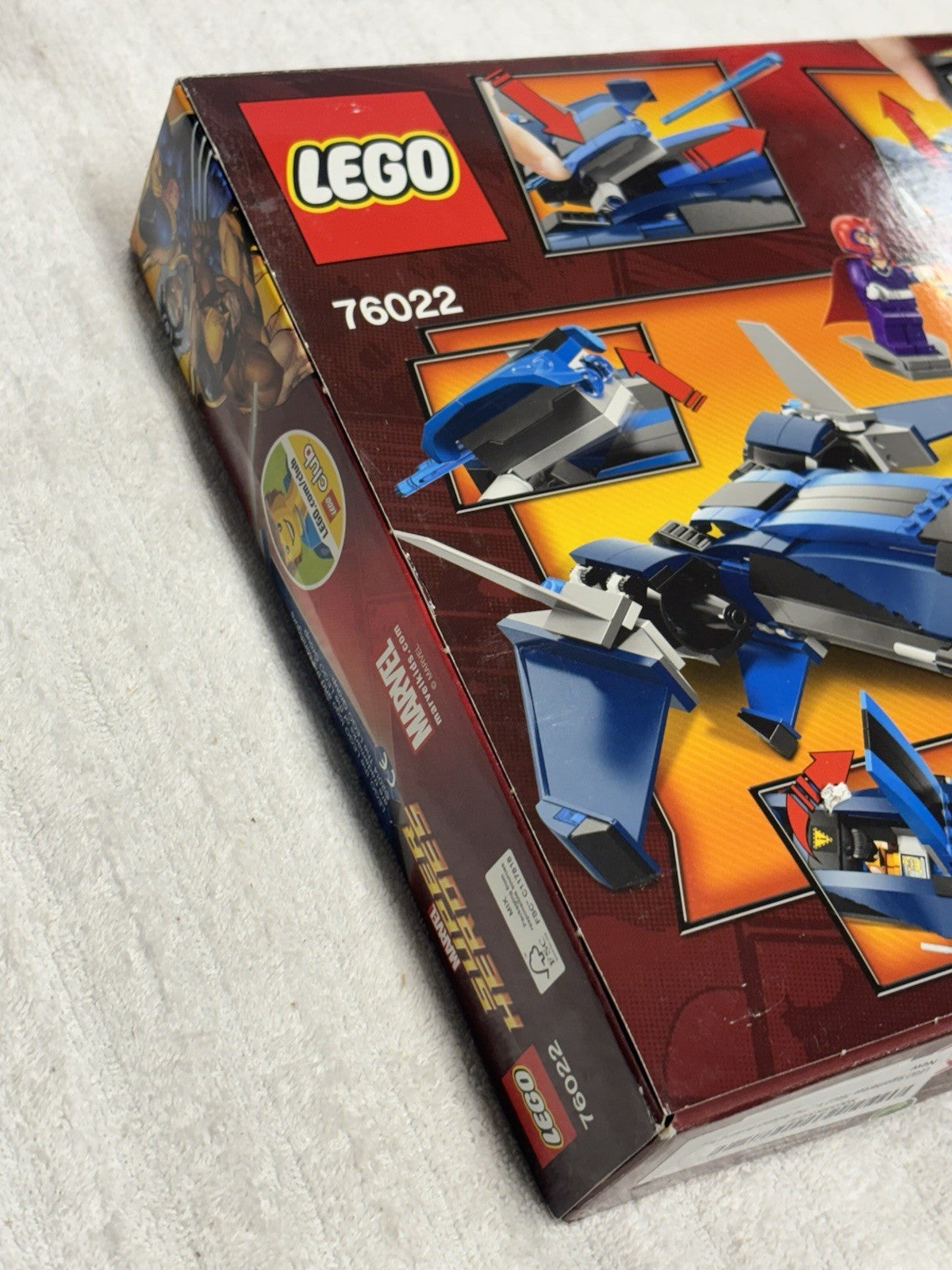 LEGO Marvel XMen vs. The Sentinel Box Set 76022 (Damage Box Sealed)4
