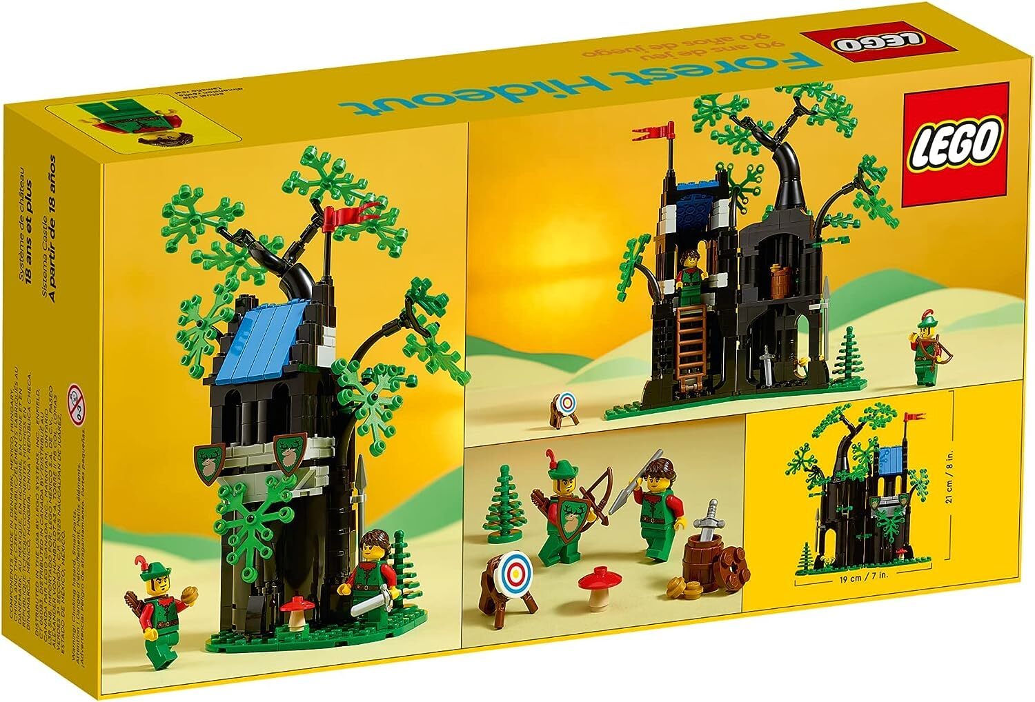 LEGO 40567 Forest Forestmen Hideout Castle System 90th Anniversary (Damage- Box)1
