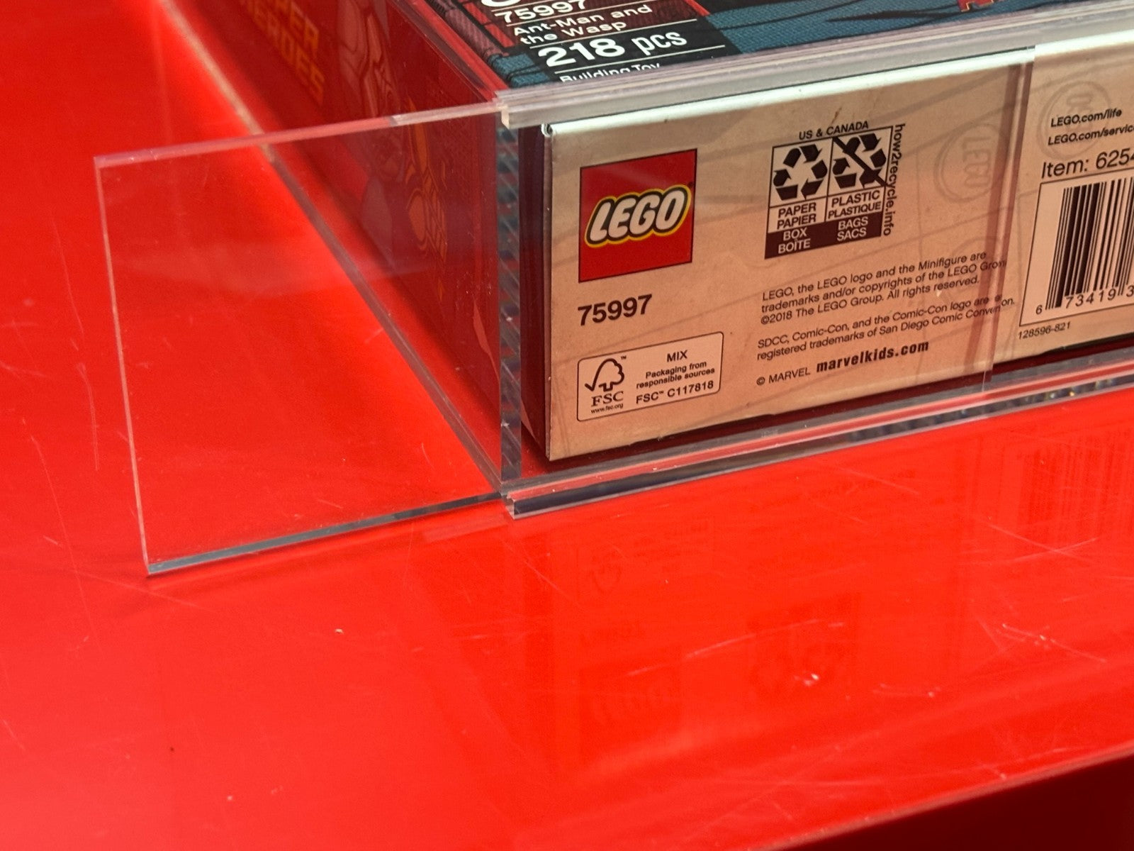Acrylic Display Case for LEGO SDCC San Diego Comic-Con Exclusive Sets - Large8