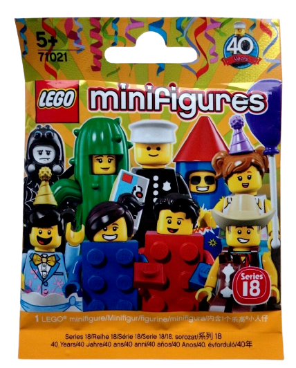 LEGO Series 18 Collectible Minifigures 71021 - Elephant Girl (SEALED)