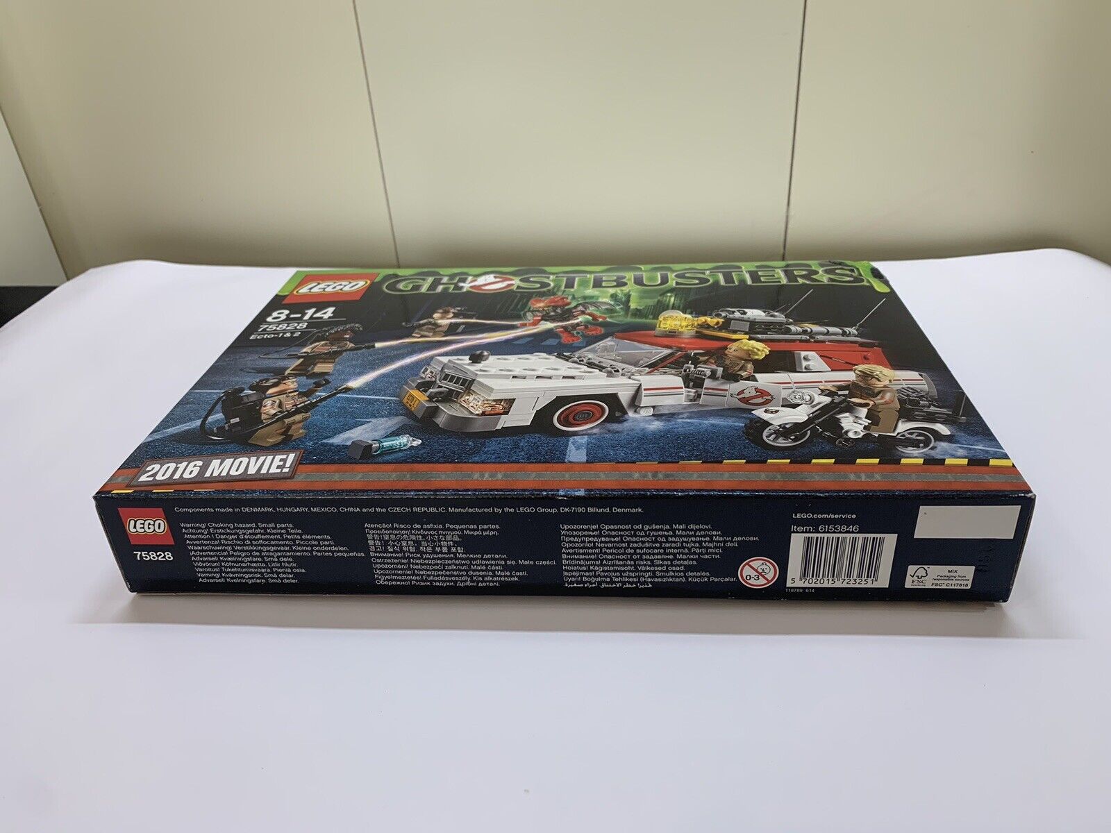 LEGO Ghostbusters 75828 Ecto-1 & 2 2016 Movie Retired Set New In Sealed Box