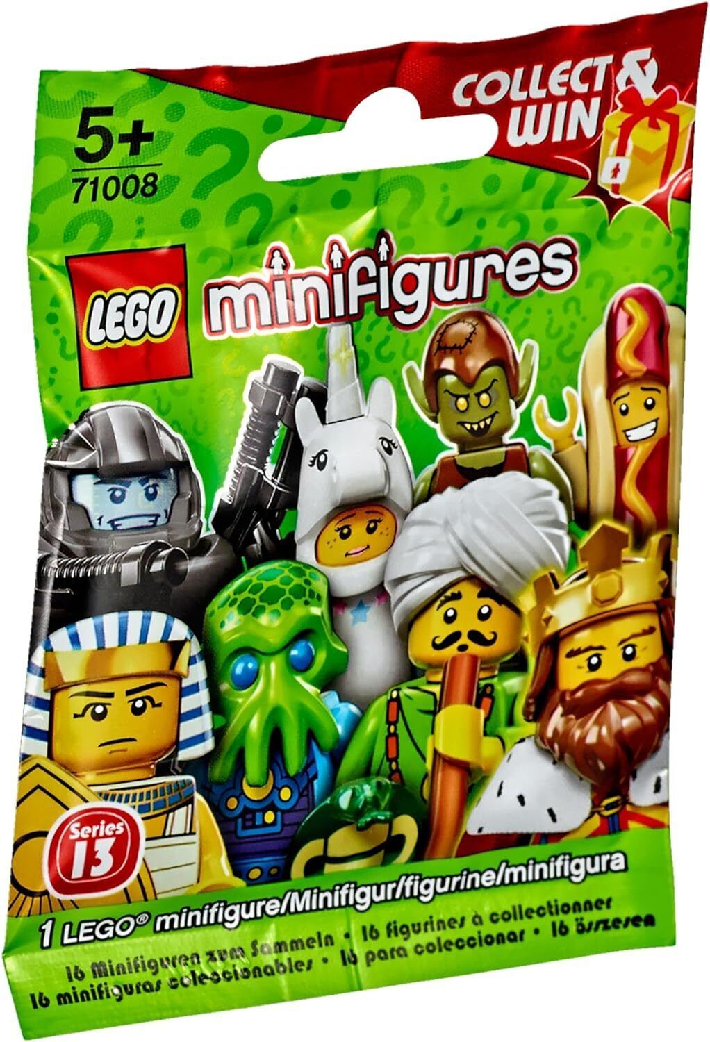 LEGO Series 13 Collectible Minifigures 71008 - King (SEALED)