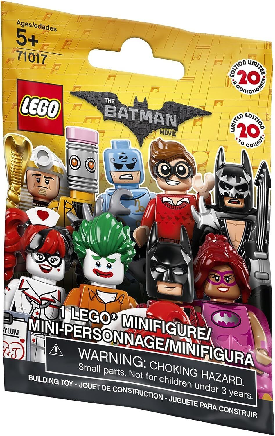 The LEGO Batman Movie Series 1 Minifigure 71017 - Pink Power Batgirl (SEALED)