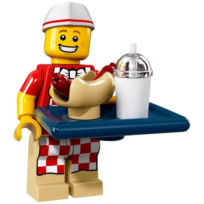 LEGO Series 17 Collectible Minifigures 71018 - Hot Dog Vendor (SEALED)