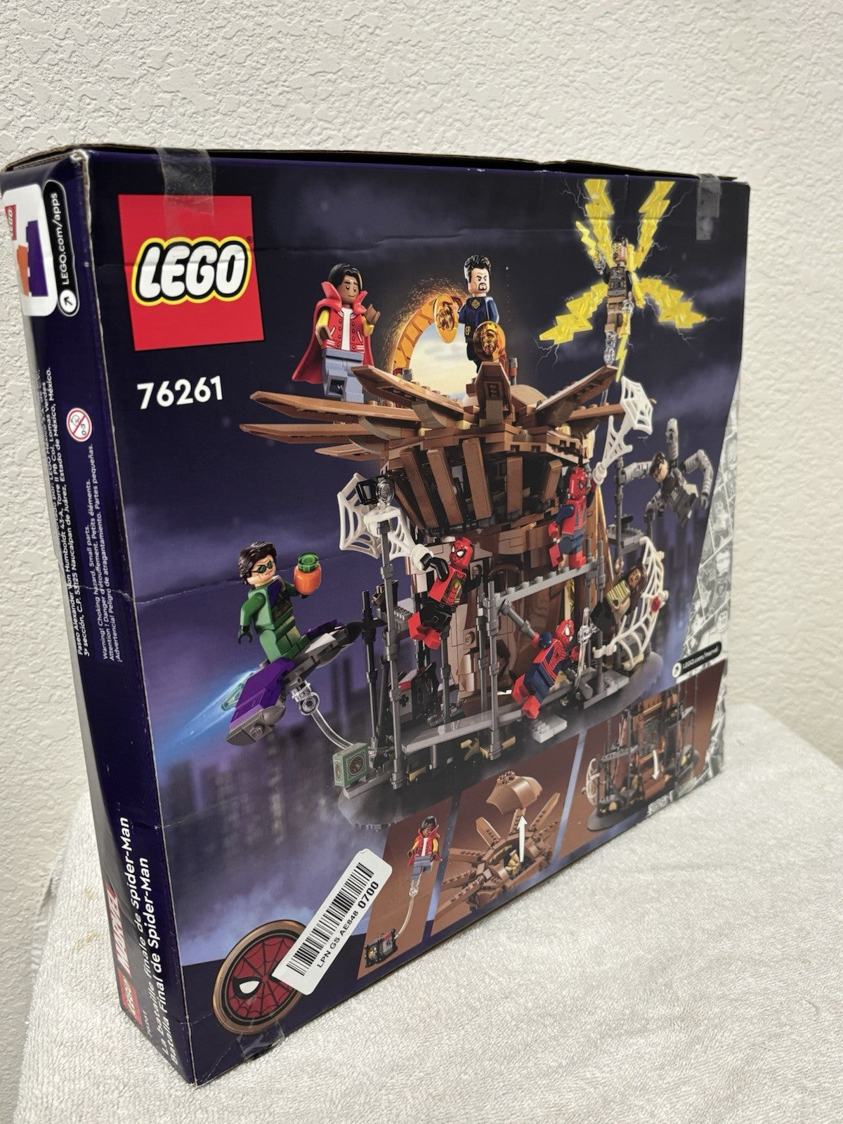LEGO Super Heroes Spider-Man Final Battle 76261 (Damage Box- Sealed)2