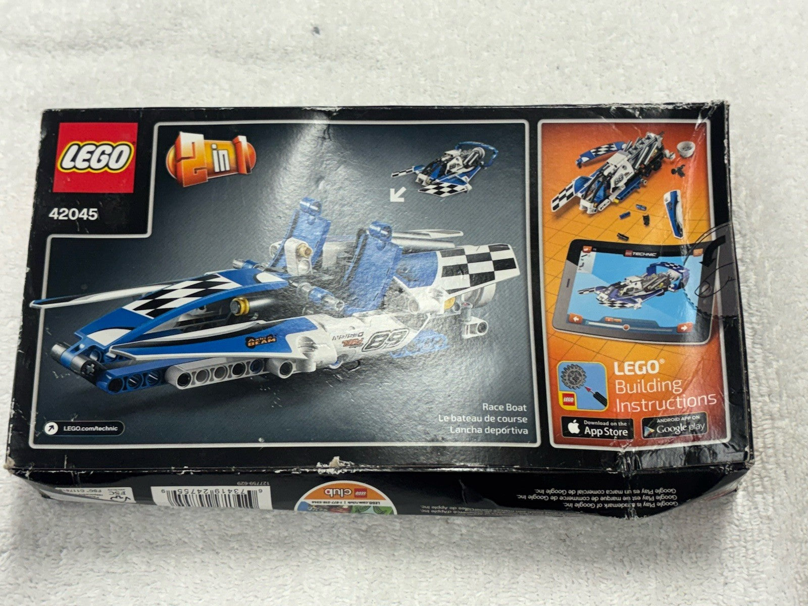 LEGO Technic Hydroplane Racer 42045 (Damage Box - Sealed)2