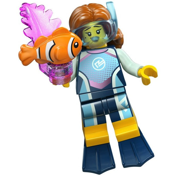 LEGO  Series 29 Collectible Minifigures 71052 - Marine Biologist  (IN STOCK)0