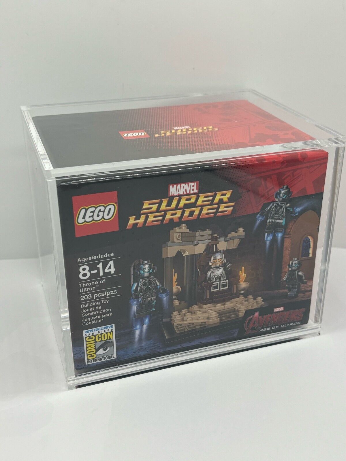 Acrylic Display Case for LEGO SDCC San Diego Comic-Con Exclusive Sets - Small