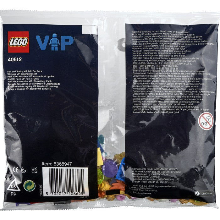 LEGO  Fun and Funky VIP Add on Poly Bag 40512 (SEALED)1