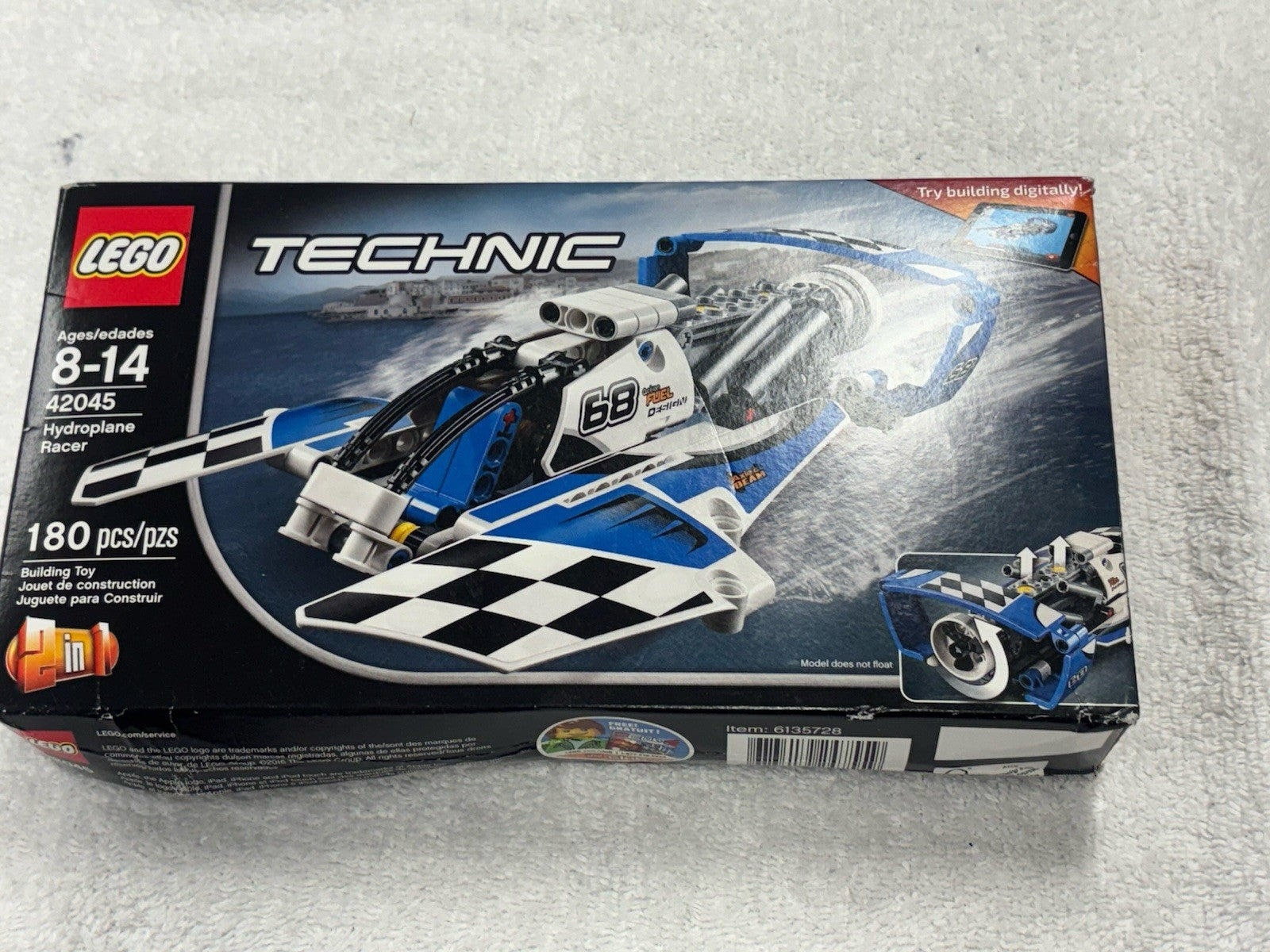 LEGO Technic Hydroplane Racer 42045 (Damage Box - Sealed)1