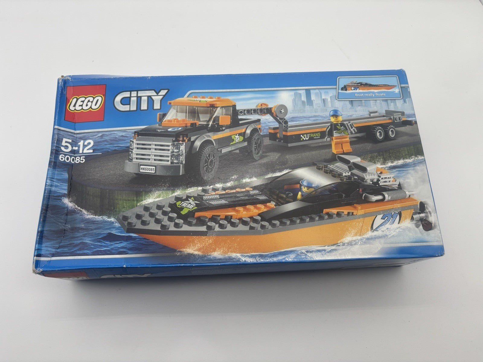 LEGO City 4x4 with Powerboat Box Set 60085 (Damage Box  Sealed)1