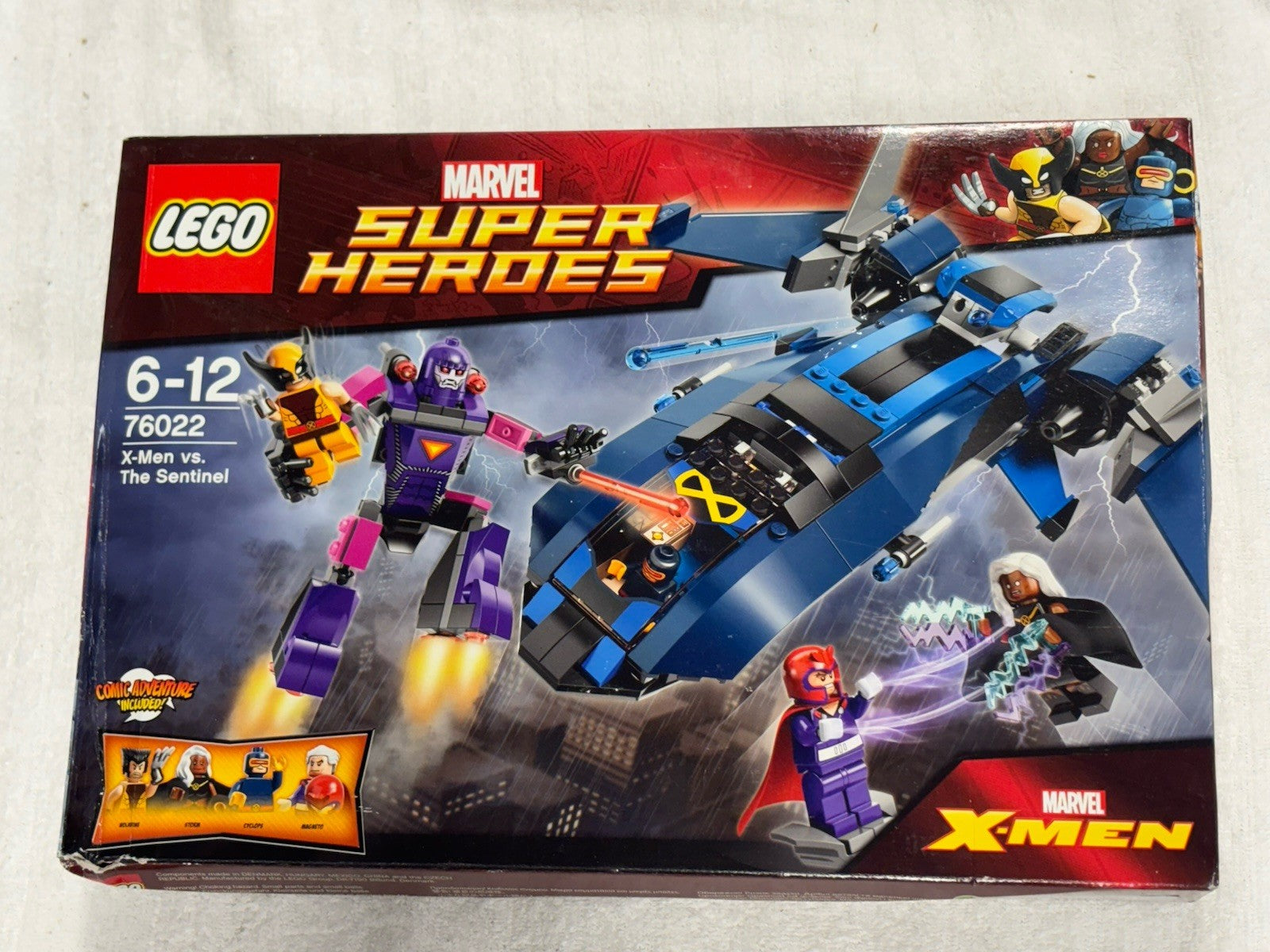 LEGO Marvel XMen vs. The Sentinel  Box Set 76022 (Damage Box  Sealed)1