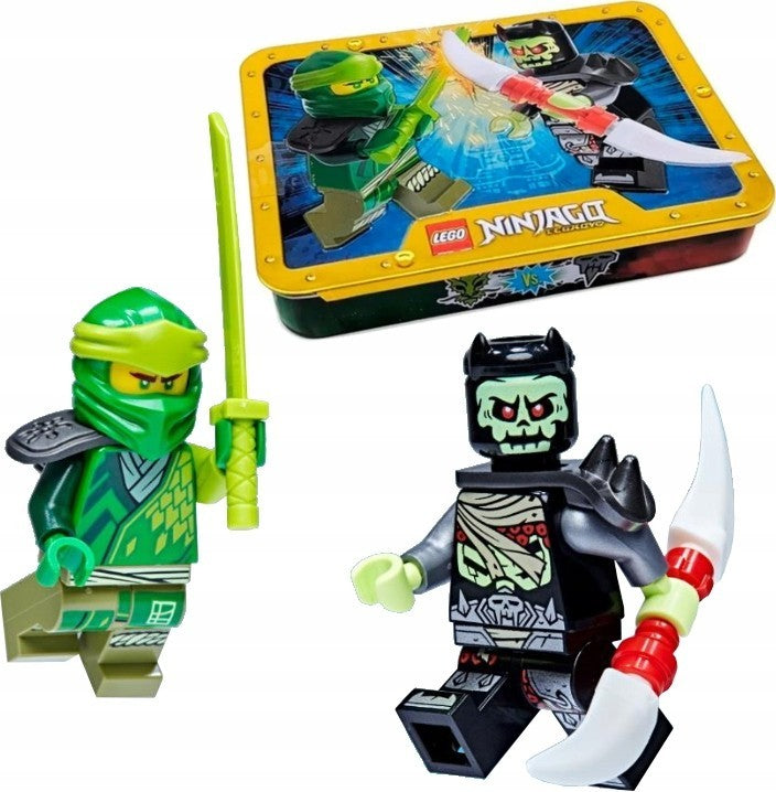 LEGO Ninjago Legacy Lloyd vs. Bone Warrior Metal Box 112325 (SEALED)1