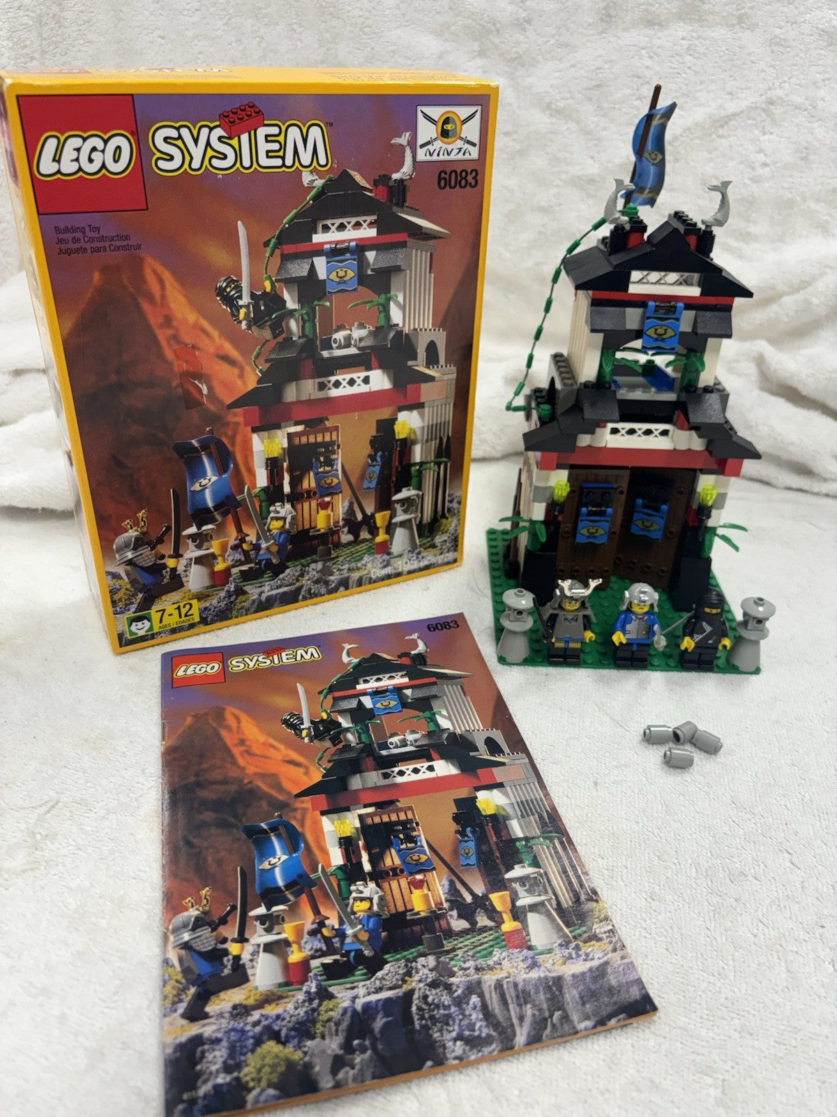 LEGO Ninja Samurai Stronghold 6083 (Opened Box)0