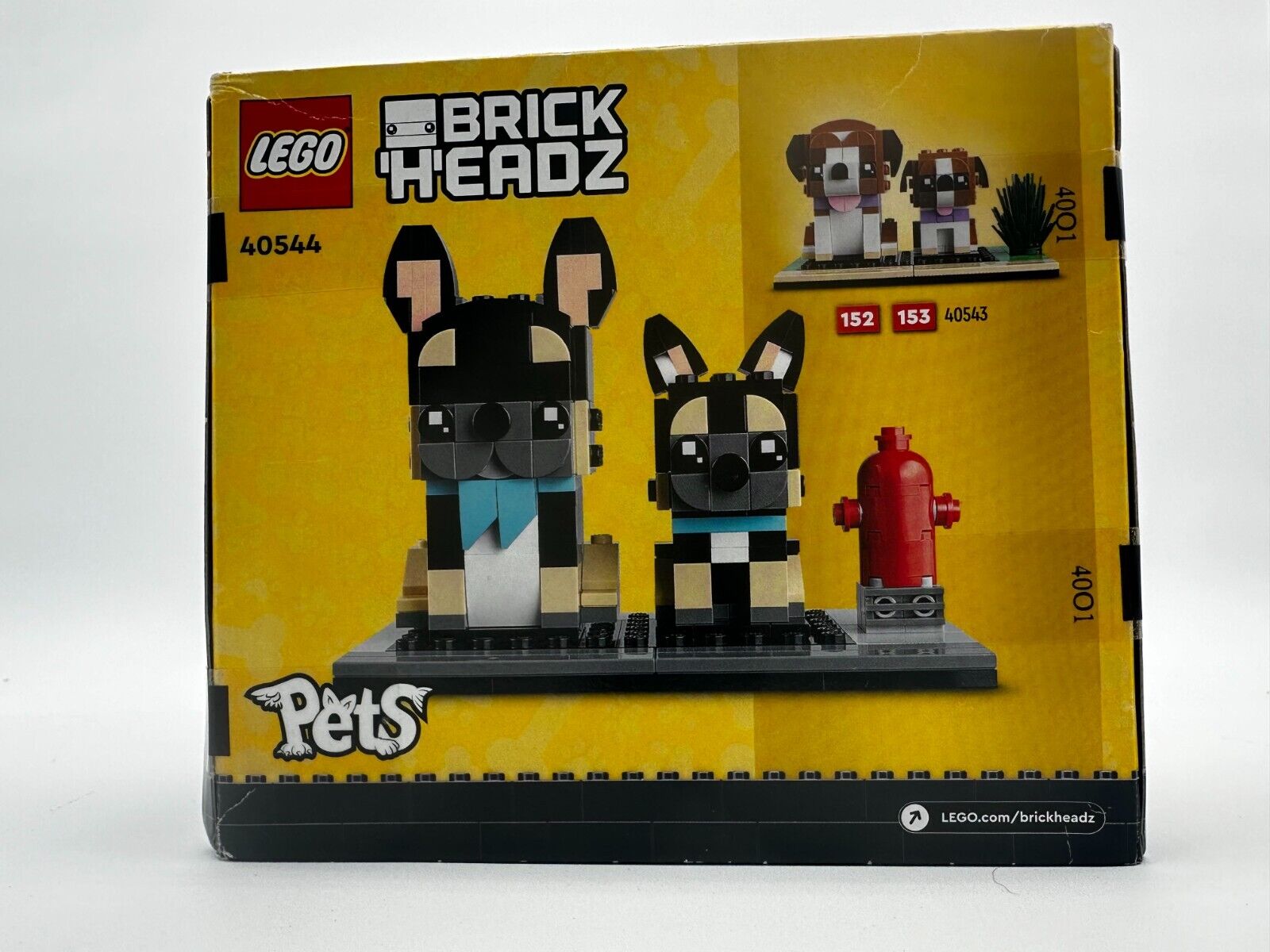 LEGO BrickHeadz French Bulldog Set 40544 (Damage Box- Sealed)