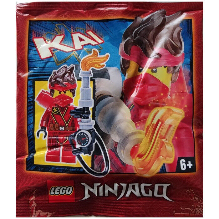 LEGO NINJAGO Kai with Flamethrower Foil Pack 892177 (SEALED