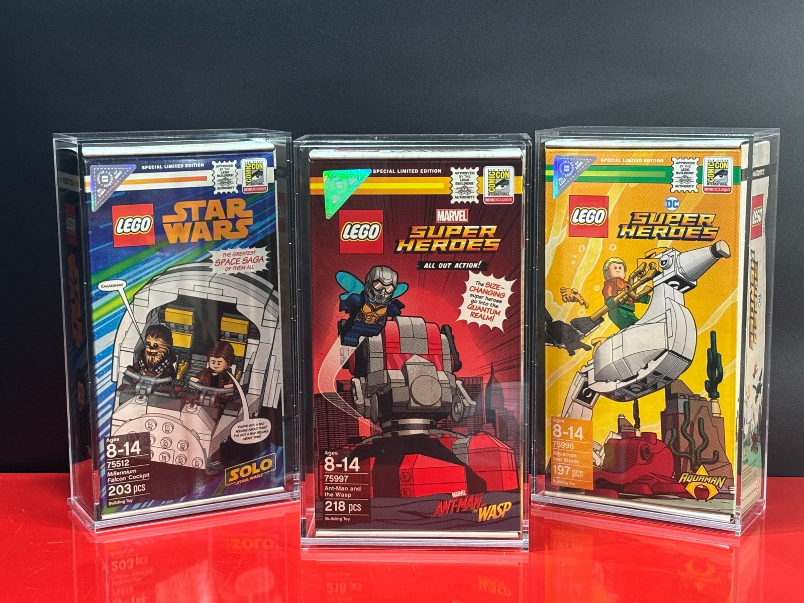 Acrylic Display Case for LEGO SDCC San Diego Comic-Con Exclusive Sets - Large10