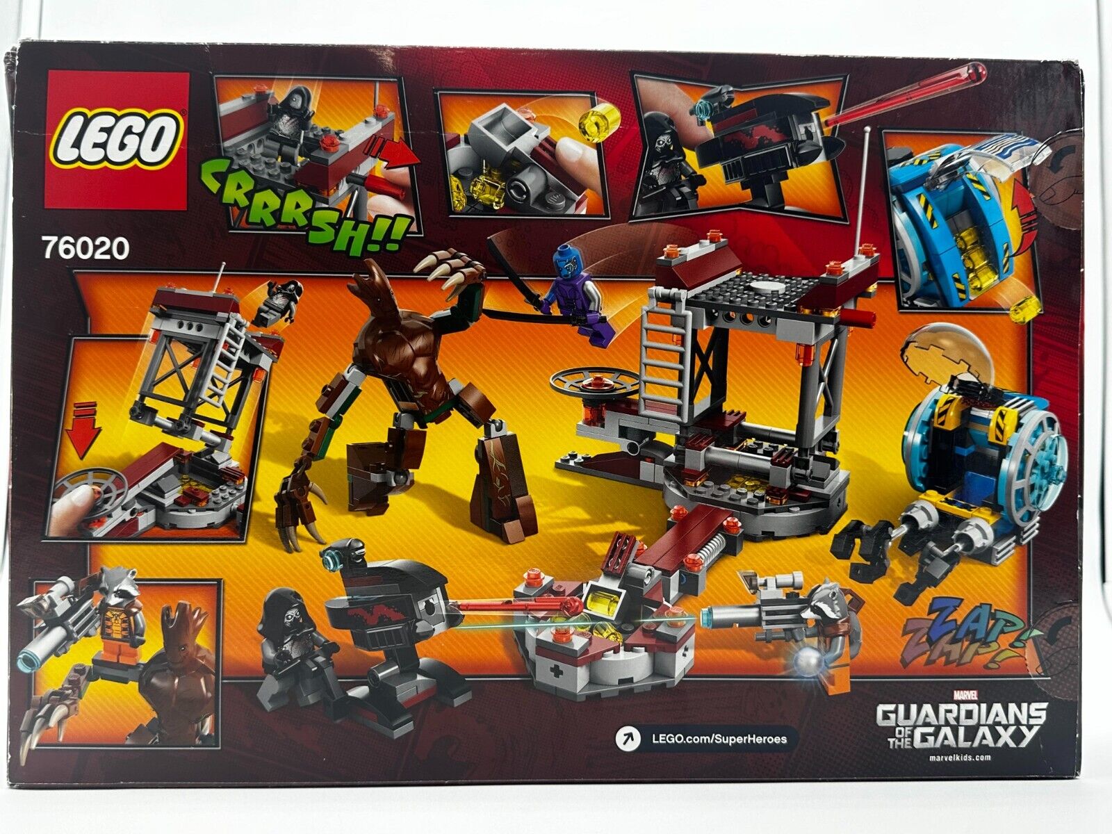 LEGO Marvel Super Heroes Knowhere Escape Mission 76020 (Damage- Sealed)