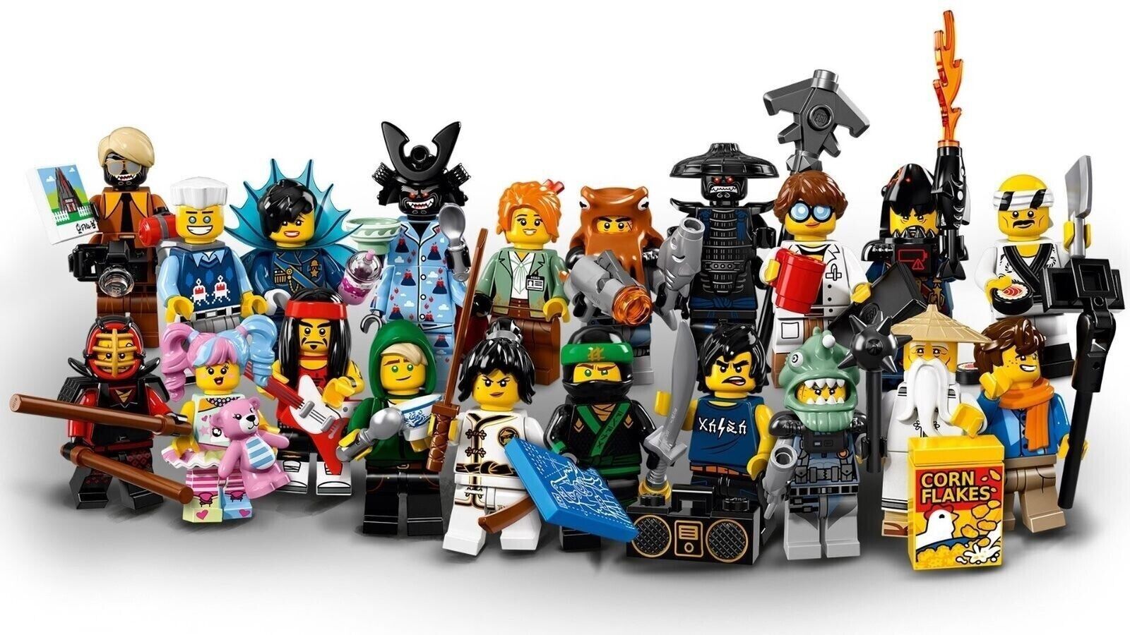 LEGO Ninjago Collectible Series Minifigures 71019 - Complete Set of 20 (SEALED)