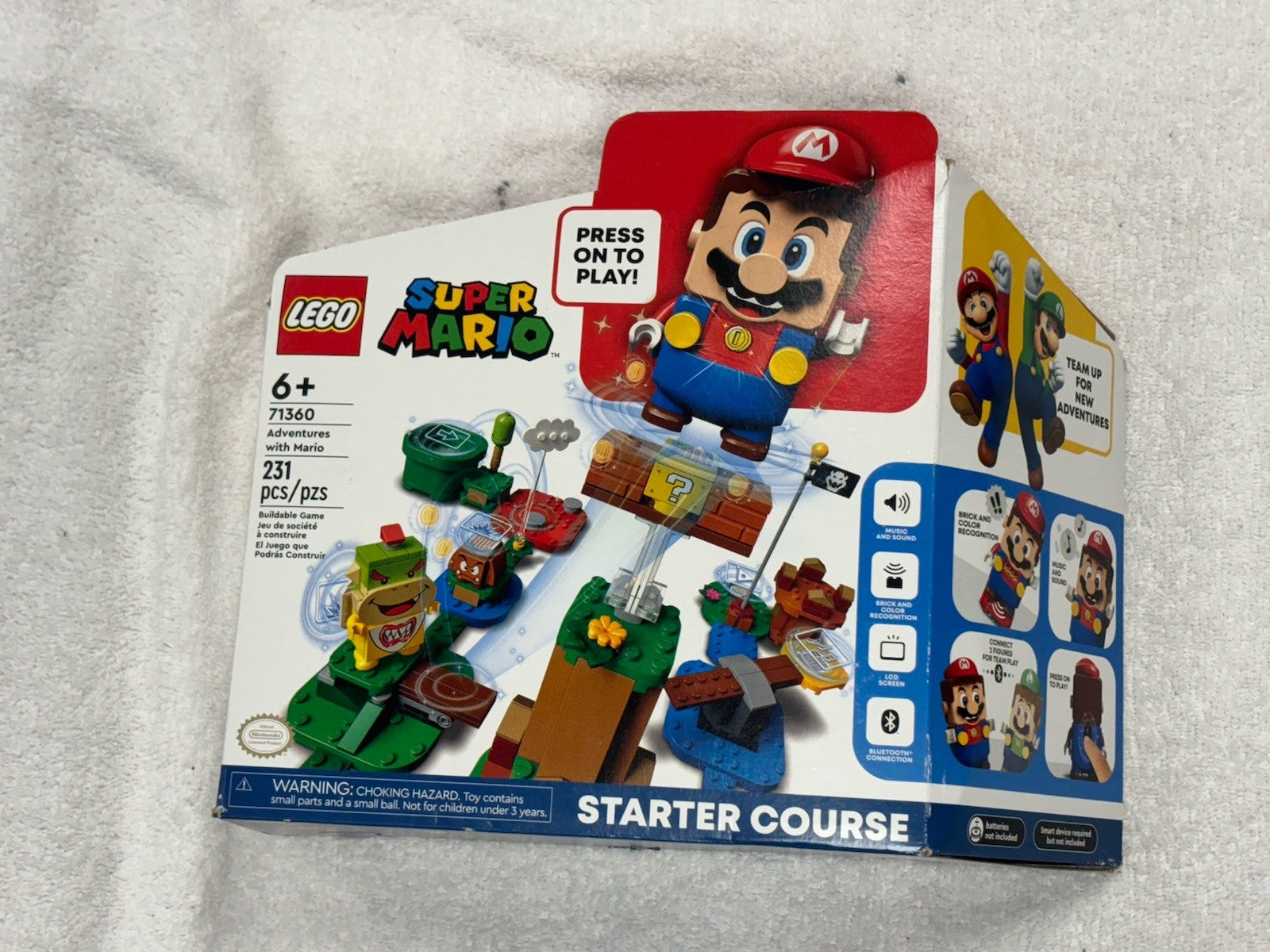 LEGO Super Mario Adventures with Mario Box Set 71360 (Sealed with Shelf Wear)2