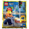 LEGO City: Construction Worker with Jackhammer and Traffic Light 952111 (SEALED)