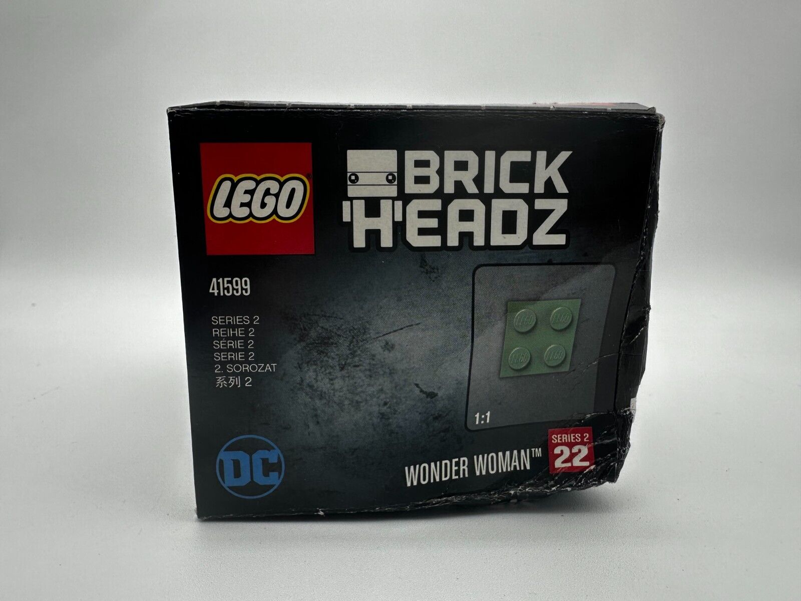 LEGO BrickHeadz Wonder Woman 41599 (Damage box- Sealed)