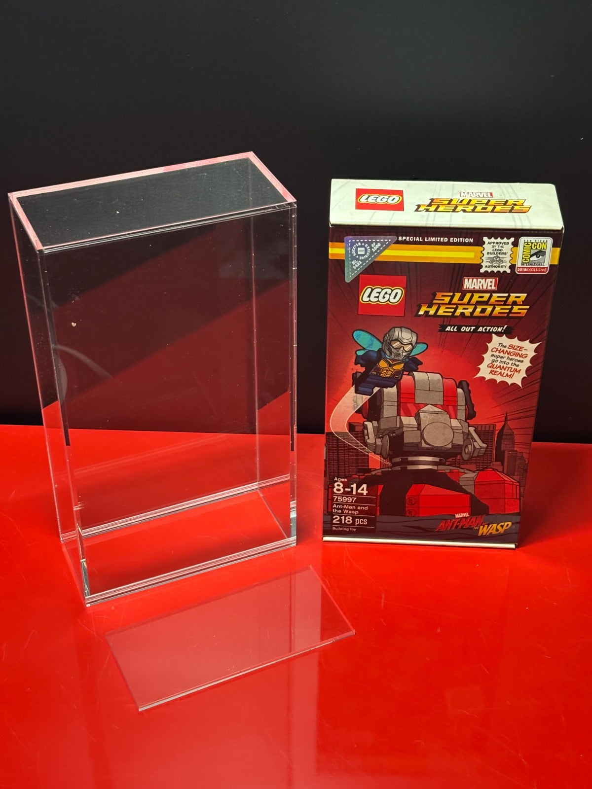 Acrylic Display Case for LEGO SDCC San Diego Comic-Con Exclusive Sets - Large0