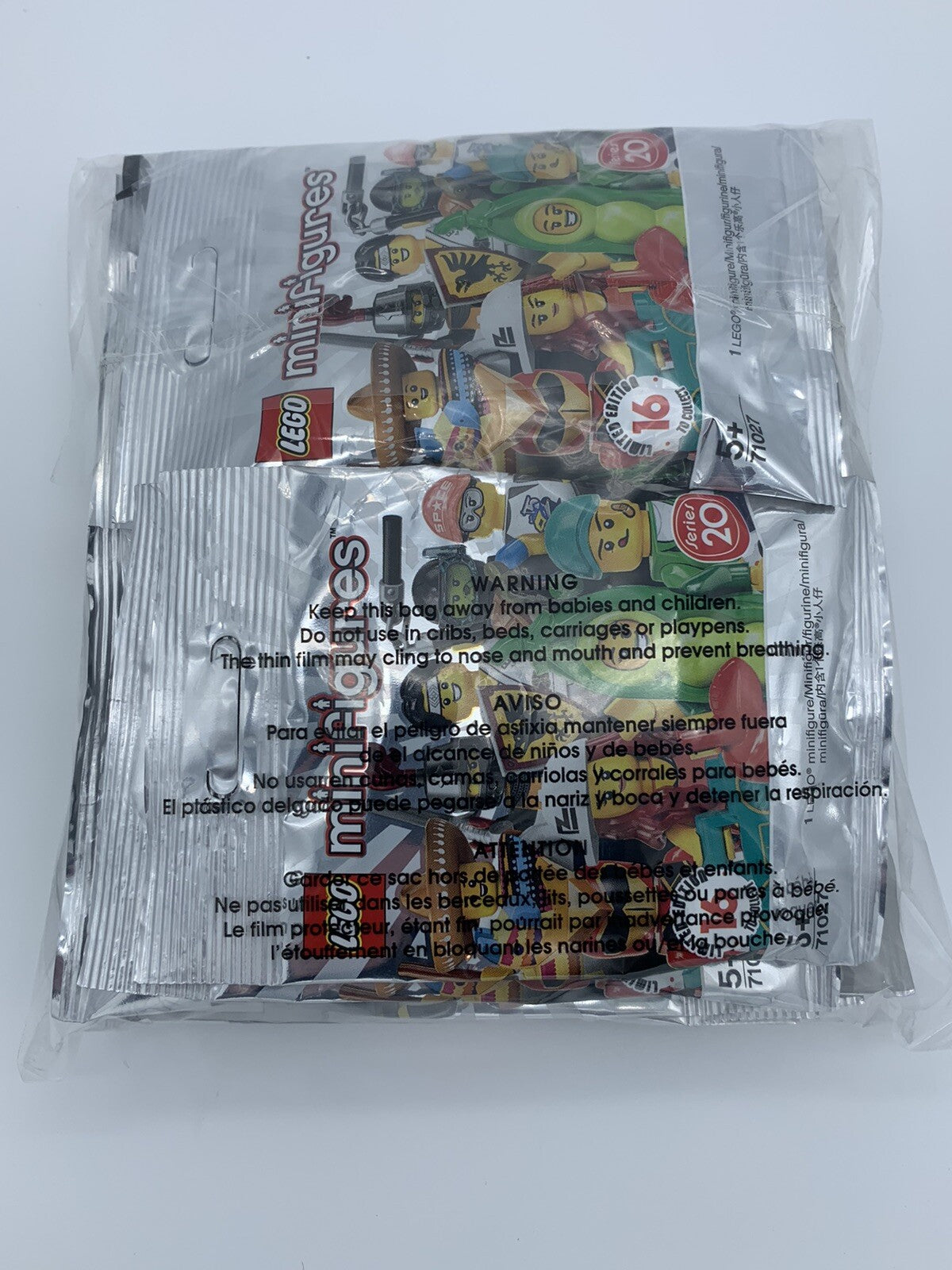 LEGO Series 20 Collectible Minifigures 71027 - Complete Set of 16