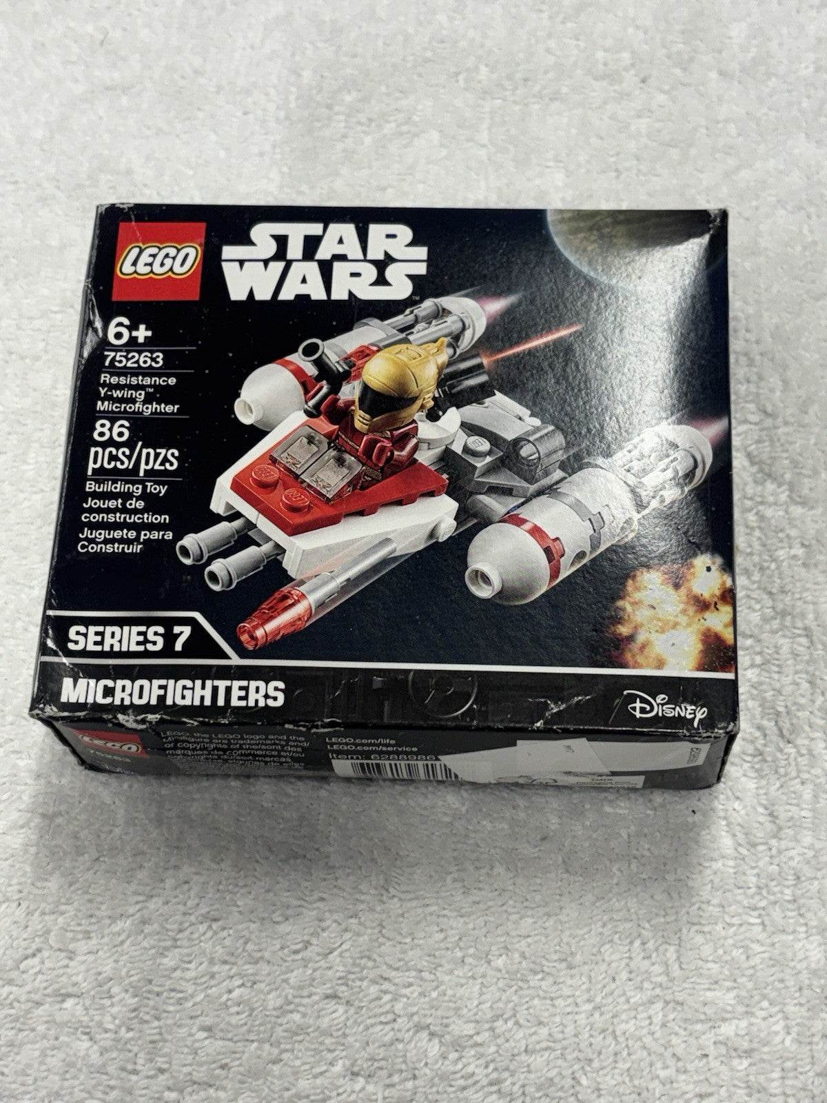 LEGO 75263 Star Wars Resistance Y-wing Microfighter (Damage Box - Sealed)1