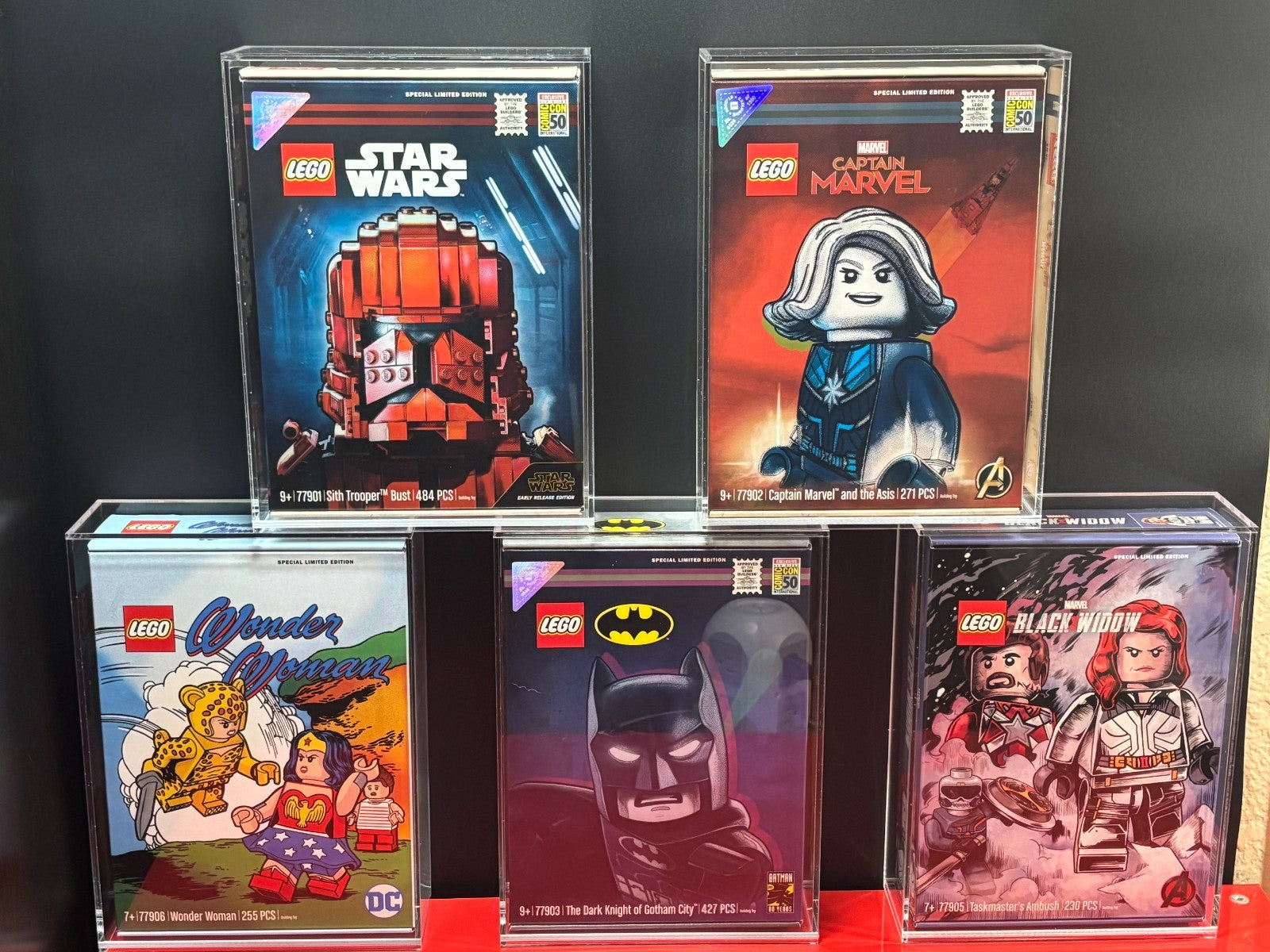 Acrylic Display Case for LEGO SDCC San Diego Comic-Con Exclusive Sets - X-Large8