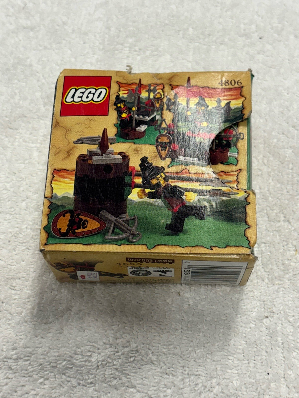 LEGO Castle Dragon Rider Axe Cart 4806 (Opened Box-Sealed Bags)1