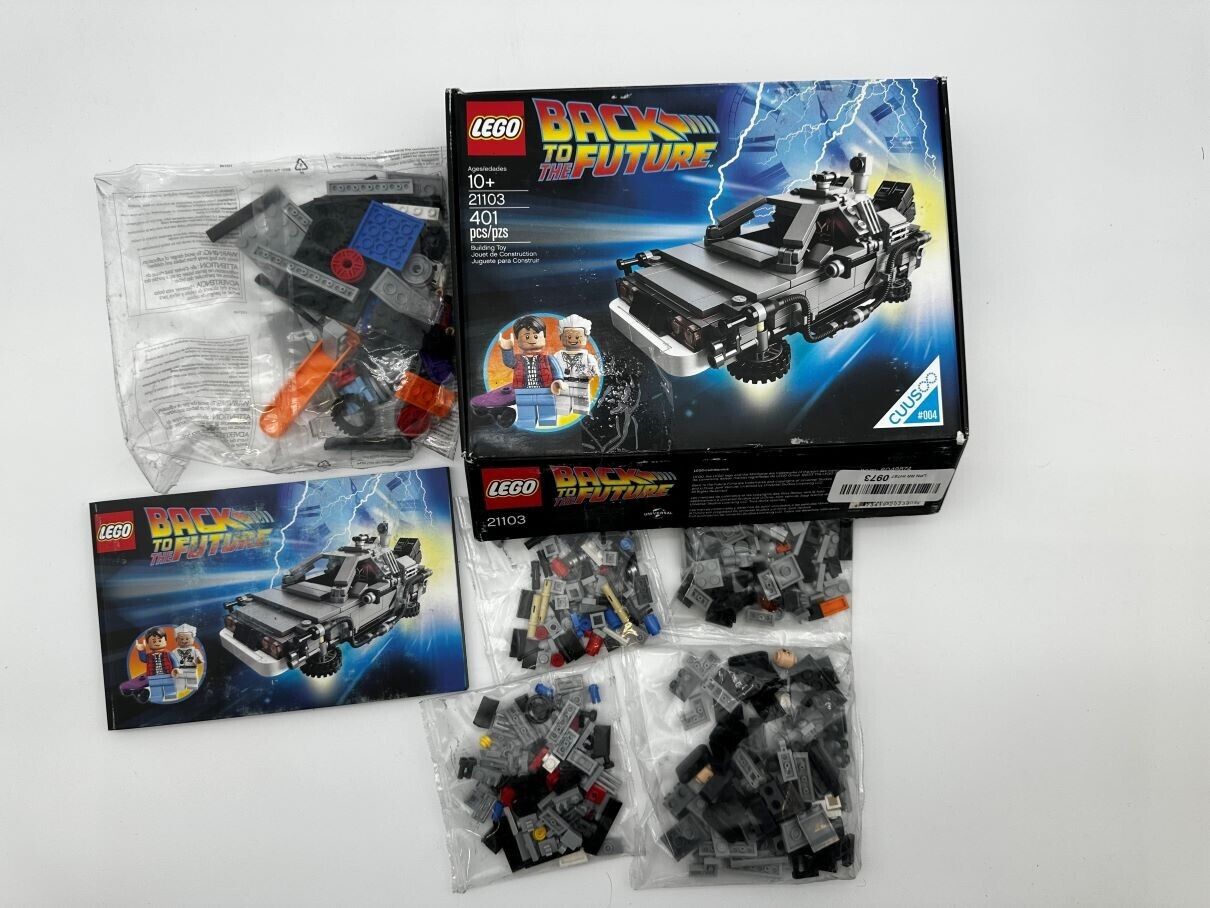 LEGO Back To The Future Delorean 21103 (Damage Box)