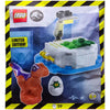 LEGO Jurassic World Laboratory with Raptor Paper Bag 122401 (SEALED)