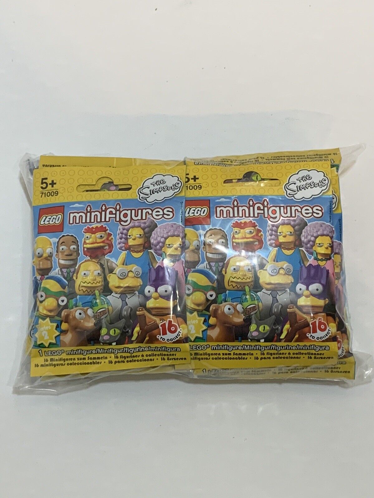 LEGO THE SIMPSONS Series 2 Minifigures 71009 - Complete Set of 16 (SEALED)