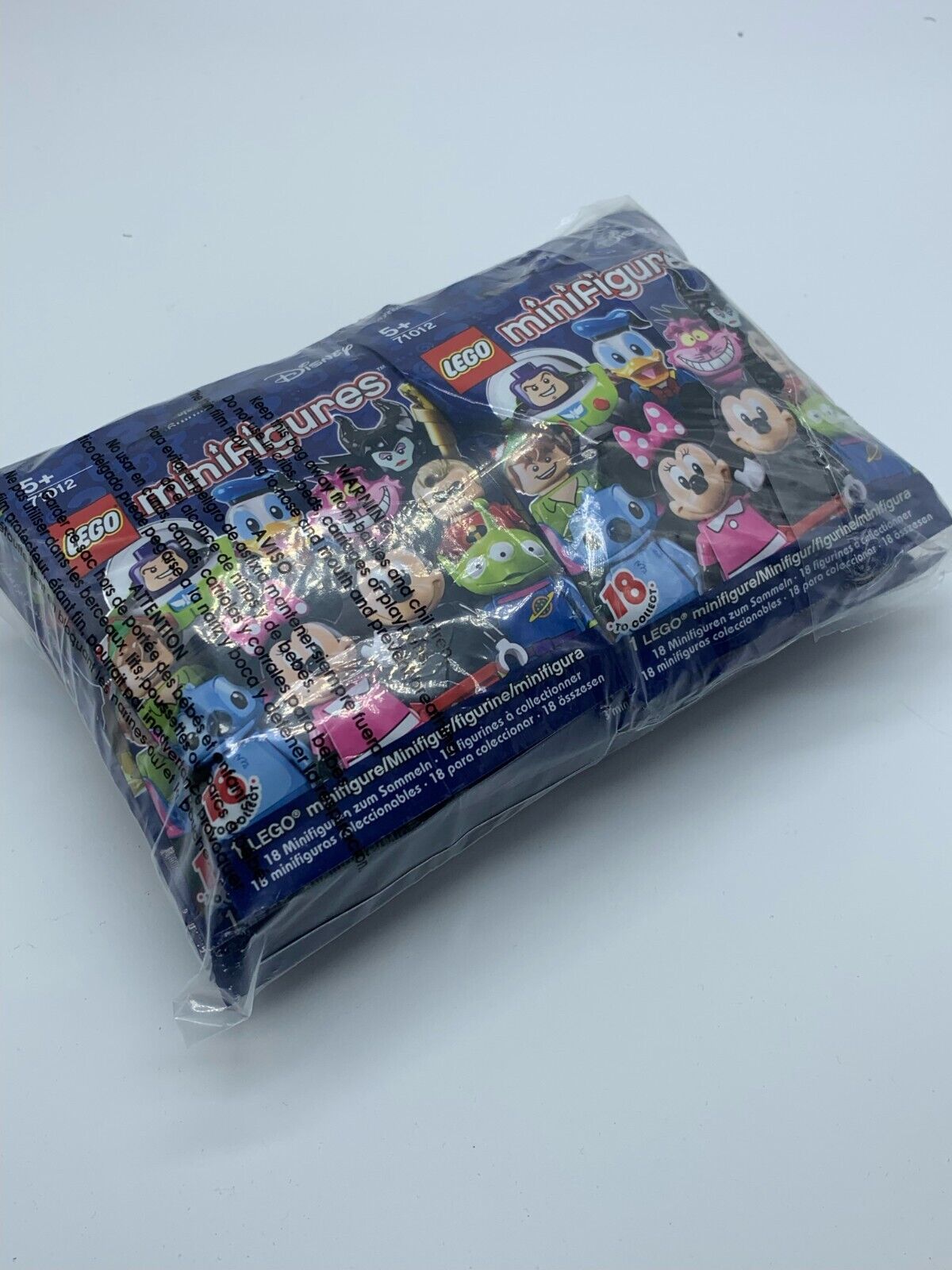 LEGO DISNEY Series 1 Collectible Minifigures 71012 - Complete Set of 18 (SEALED)