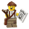 LEGO Series 24 Collectible Minifigures 71037 - Newspaper Kid with Extra (SEALED)