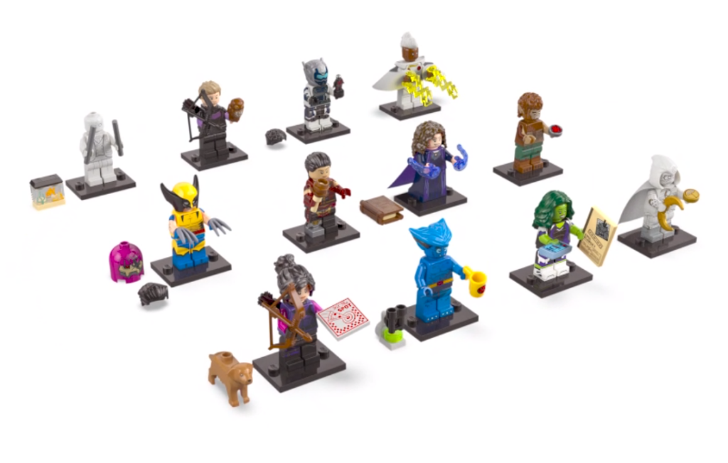 LEGO MARVEL STUDIOS Series 2 Collectible Minifigures 71039 - Complete Set of 12