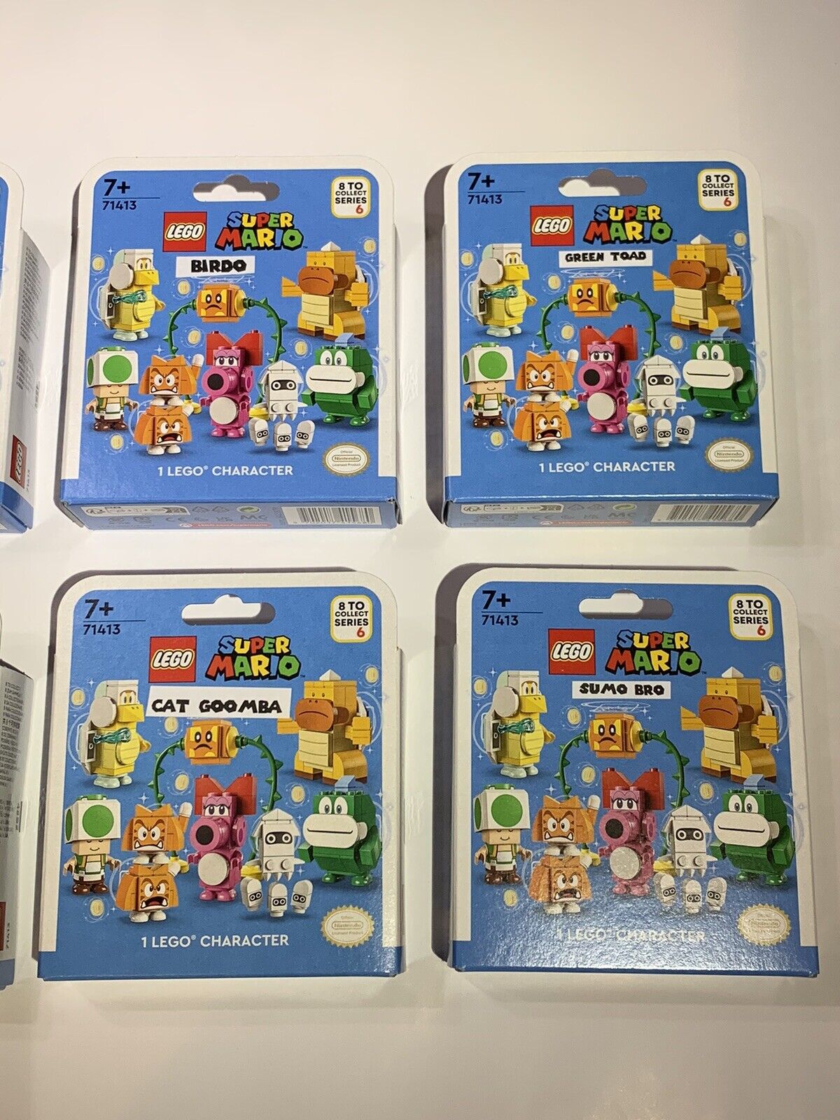 LEGO SUPER MARIO Series 6 Characters 71413 - Complete Set of 8 (SEALED)