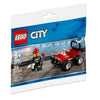 LEGO City Fire ATV Town Polybag set with Fireman Minifigure (30361)