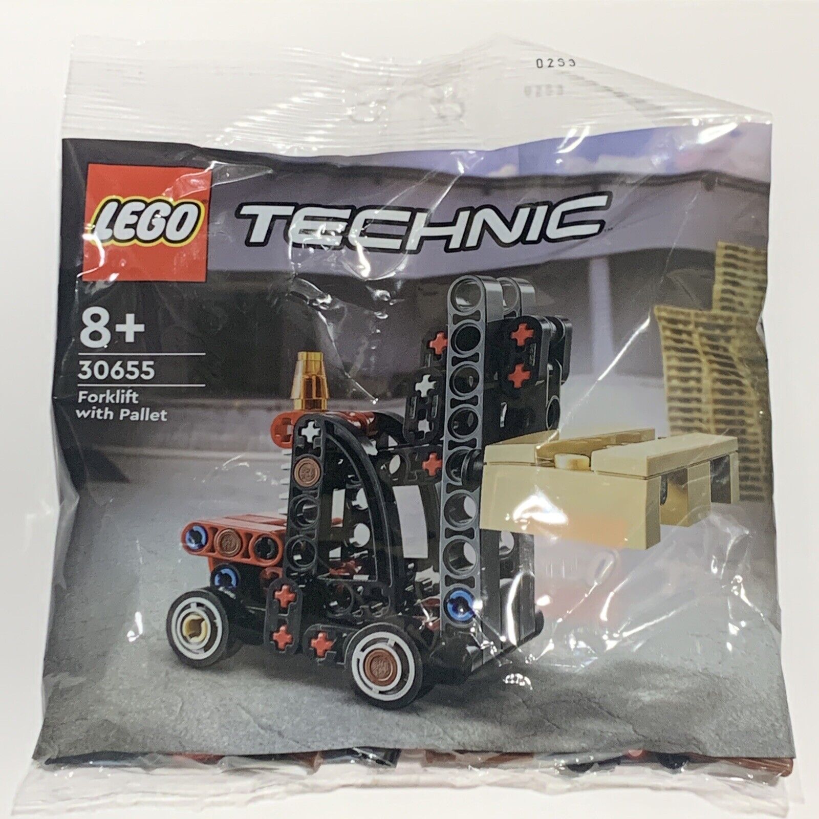 LEGO TECHNIC Forklift with Pallet Polybag 30655