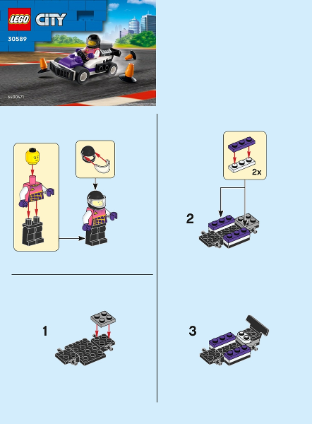 LEGO CITY: Go-Kart Racer Polybag (30589)