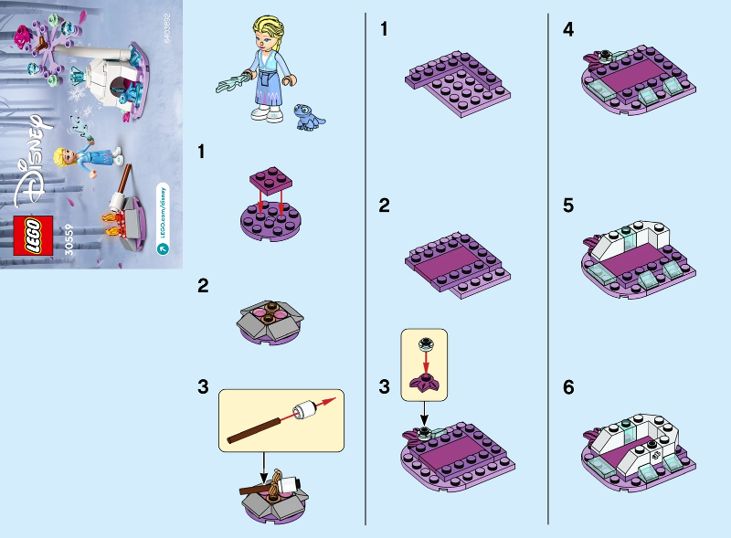 LEGO Disney: Elsa and Bruni's Forest Camp Polybag (30559)