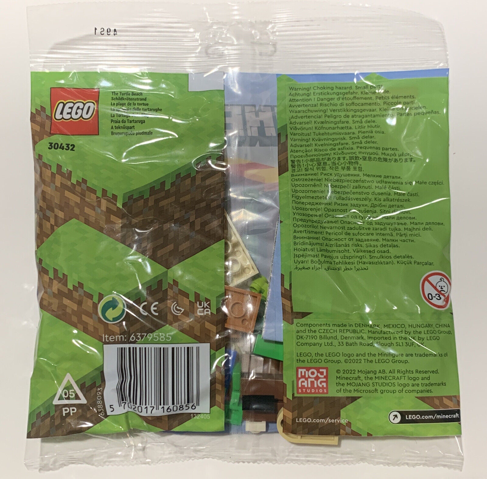 Lego 30432 Minecraft The Turtle Beach Polybag