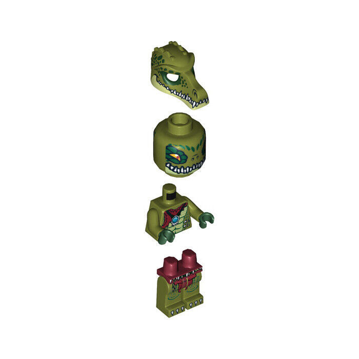 LEGO LEGENDS OF CHIMA Minifigure Crawley Alligator