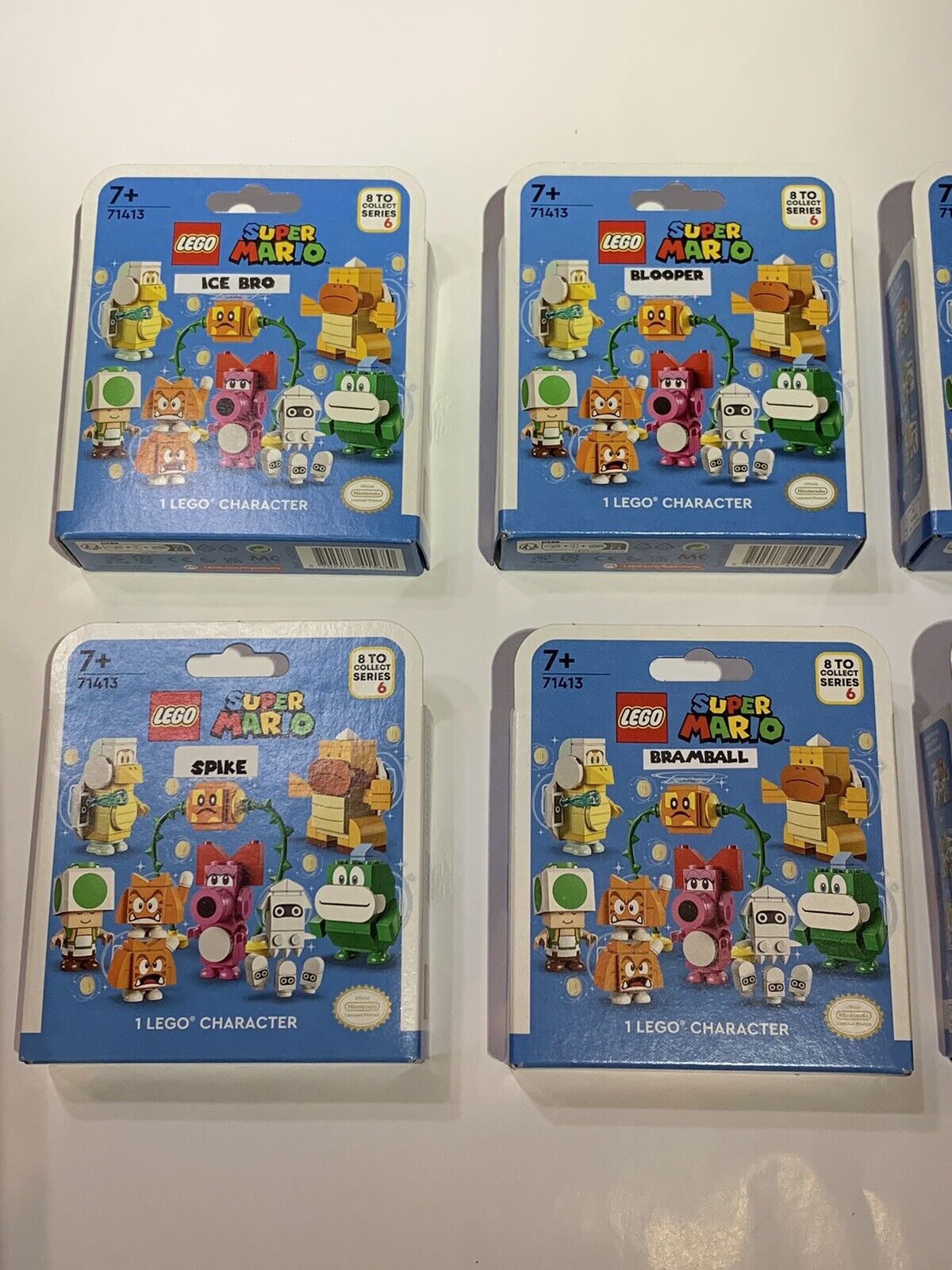 LEGO SUPER MARIO Series 6 Characters 71413 - Complete Set of 8 (SEALED)